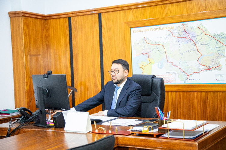 Nurzhan Baigaziyev – Deputy Chairman of the Board of JSC Fund for Problem Loans spoke in a video conference on the topic “The role of the state in improving the financial system of the Republic of Kazakhstan”